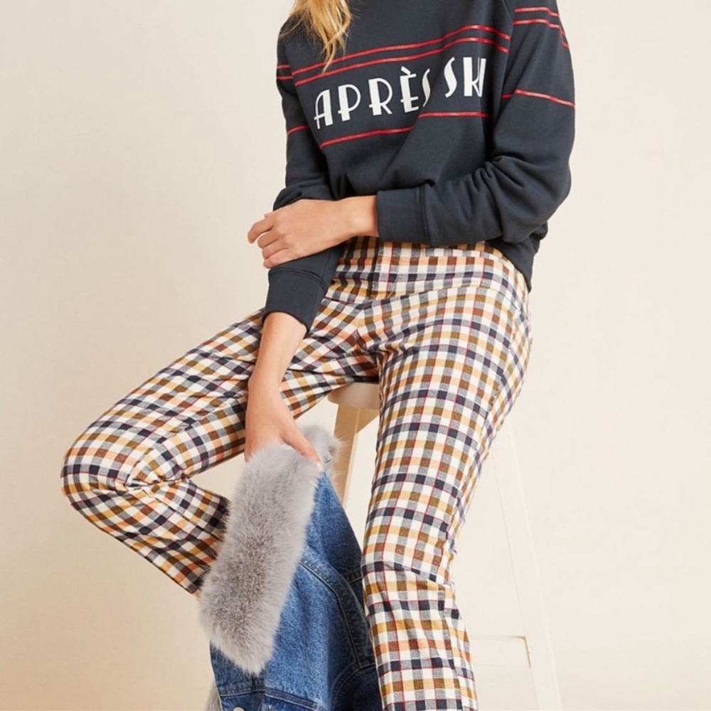 Anthropologie Essential Skinny Kick Flare Corduroy